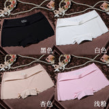 2019 New Arrival 4Pcs Sexy Seamless Women Briefs Underwear Ice Silk Comfortable Woman Panties Solid Color
