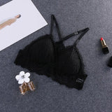 Female Summer Wire Free Women Seamless Bra Lace Y Shape Strap Lingerie Brassiere Convertible Padded Bras Lingerie For Womens
