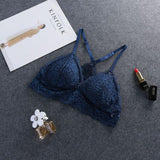 Female Summer Wire Free Women Seamless Bra Lace Y Shape Strap Lingerie Brassiere Convertible Padded Bras Lingerie For Womens