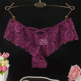Elegant Lace Women G-String Thong Panties