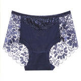 Sexy Lace Panties Women Underwear Briefs Nylon Silk for Ladies Bikini Transparent Lingerie M L XL XXL XXXL