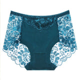 Sexy Lace Panties Women Underwear Briefs Nylon Silk for Ladies Bikini Transparent Lingerie M L XL XXL XXXL