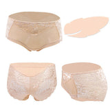 Sexy Lace Panties Women Underwear Briefs Nylon Silk for Ladies Bikini Transparent Lingerie M L XL XXL XXXL